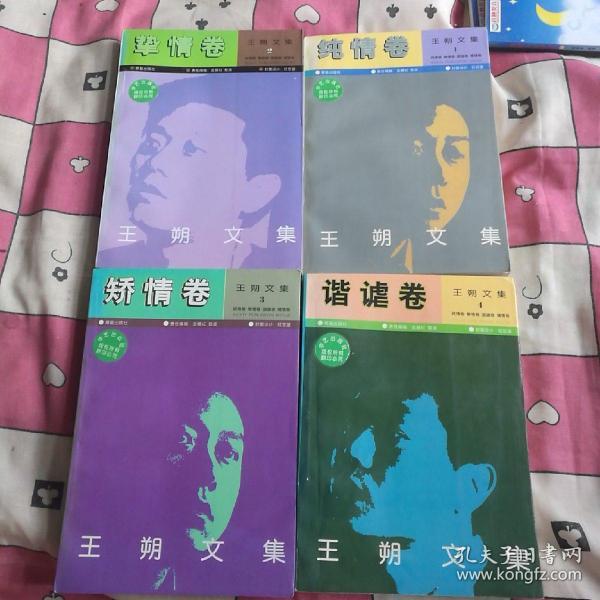 王朔文集（1--4册、华艺出版社、94年4版4印）