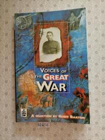 英文原版 voices of the great war