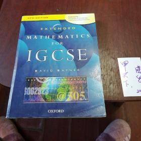 NEW EDITION EXTENDED MATHEMATICS FOR IGCSE