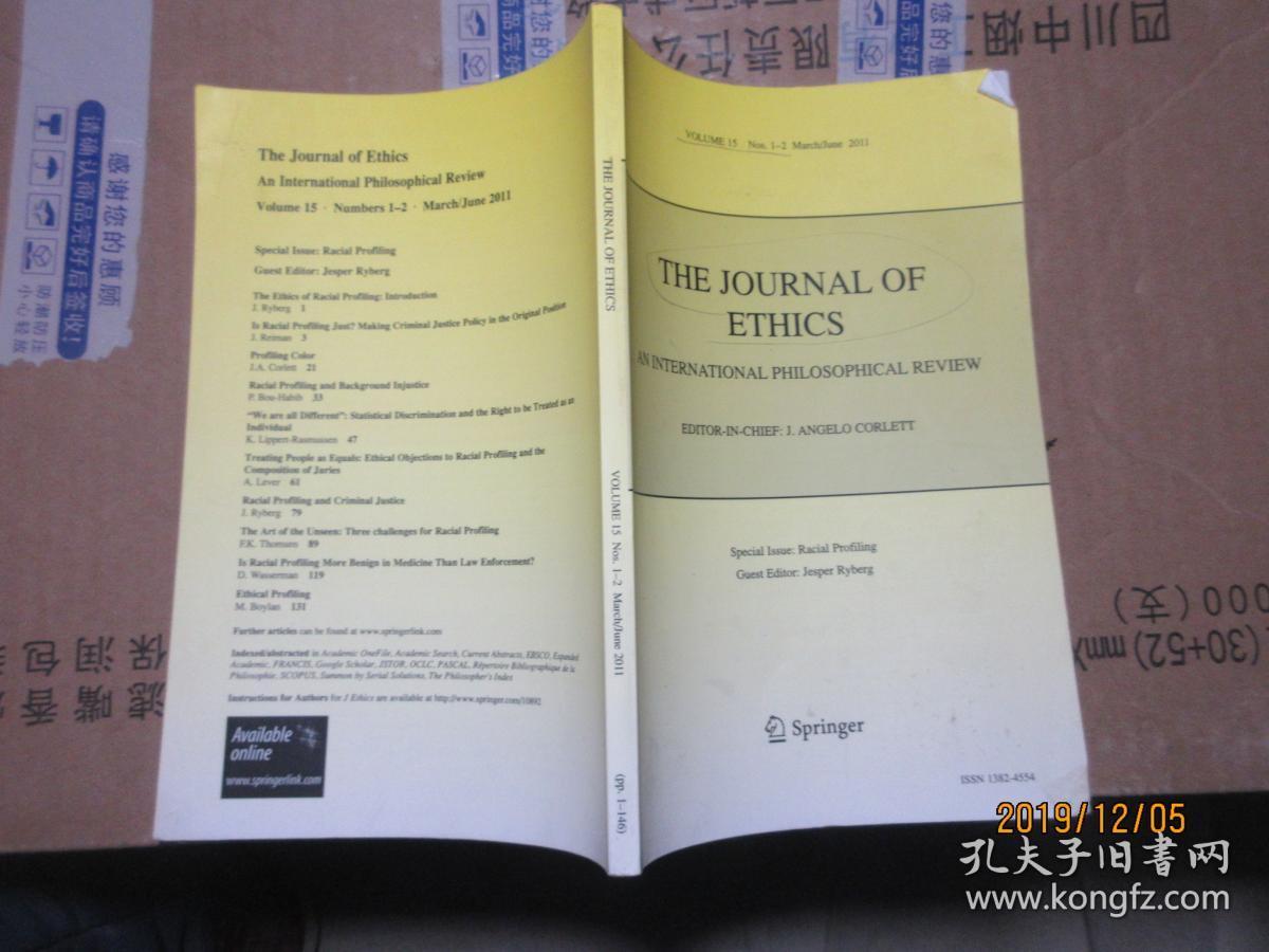 THE JOURNAL OF ETHICS VOL.15 NO.1-2 7209