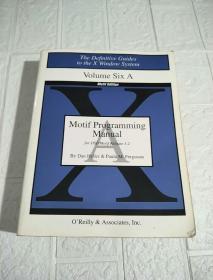 Motif Programming Manual（书内有少许画线，详情看图）