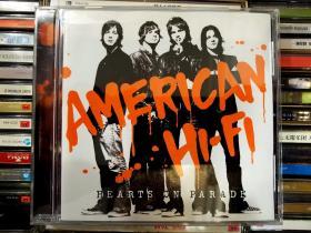 美版CD American Hi-Fi 美国立体声乐队 HEARTS ON PARADE