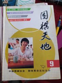 围棋天地（1991年第1、2、3、4、6、8、9、10、11、12期，共10本）