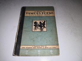 A BOOK OF FAMOUS POEMS（名诗集）