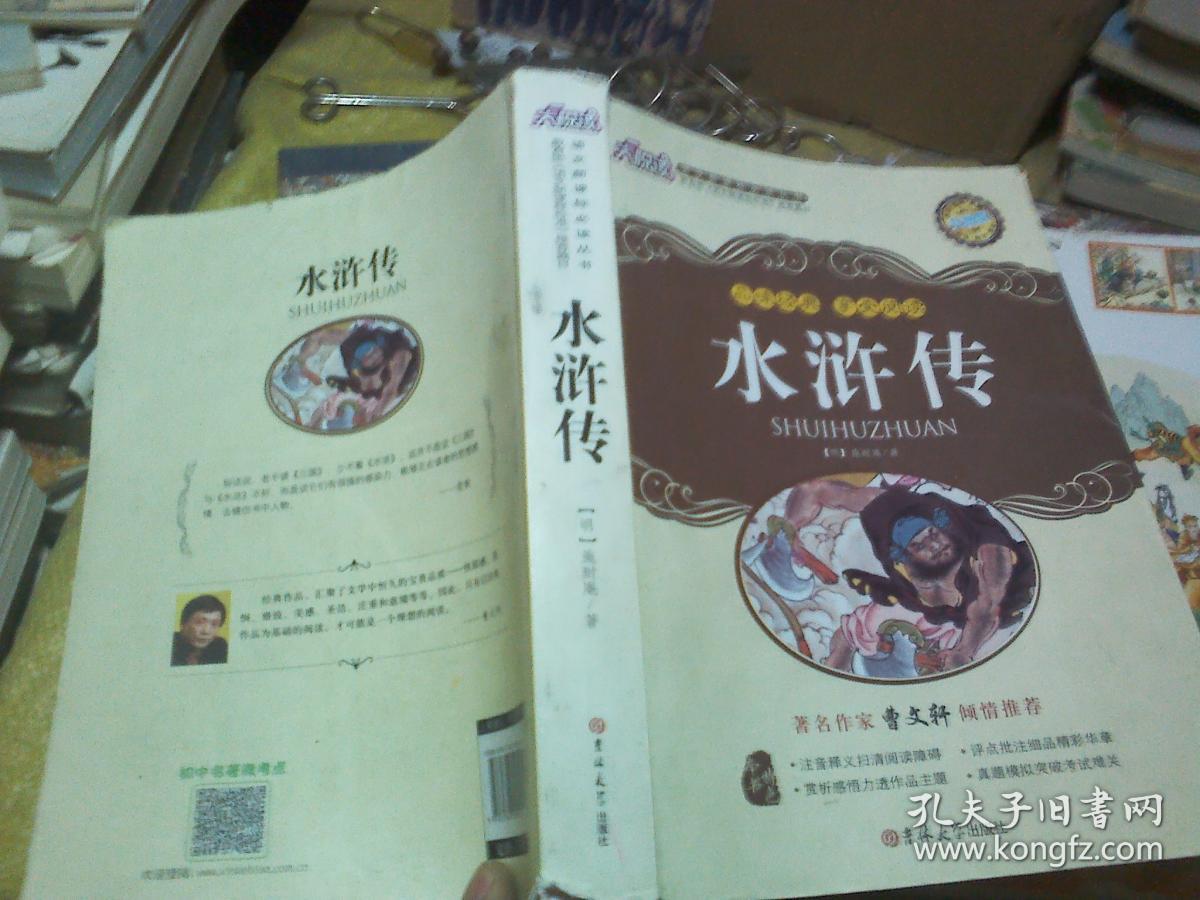 大悦读；曹文轩推荐；尼尔斯骑鹅旅行记、西游记、边城、家;傅雷家书;繁星春水;朝花夕拾.呐喊、水浒传（9本合售）