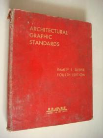 Architectural Graphic Standards 『建築圖樣彙編』 滬西書店 1951年 英文版 布面精裝大10開 厚重