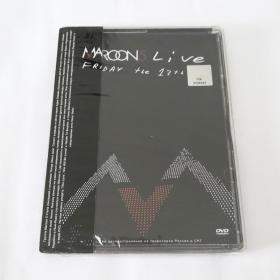 俄罗斯版 Maroon 5 - Live: Friday The 13th 魔力红 俄版DVD全新未拆带侧标