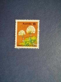 外国邮票  澳大利亚邮票  花卉（信销票)
