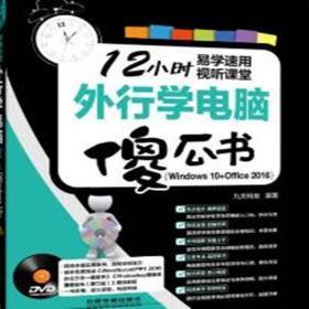 外行学电脑傻瓜书（Windows 10+Office2016）（附光盘）