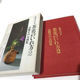 お茶人の友 茶花的插法2 小册 山藤宗山实例集