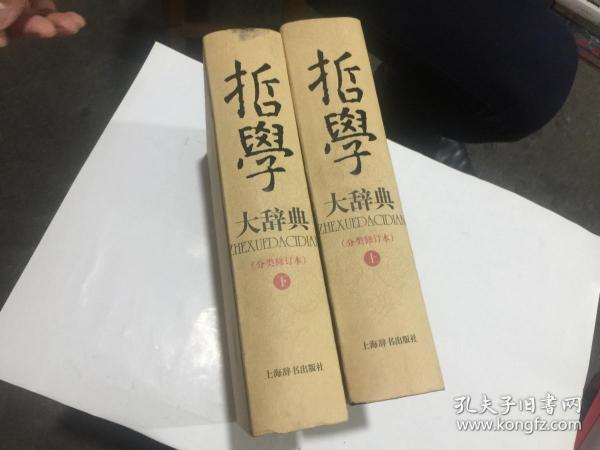 哲学大辞典（分类修订本 上下册全32开精)