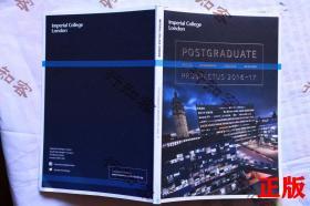 --正版 postgraduate Prospectus 2016-17 Imperial college london伦敦帝国理工学院研究生招生说明书