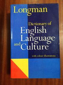 1英国进口原装词典    LONGMAN DICTIONARY OF ENGLISH LANGUAGE AND CULTURE 朗文语言与文化词典 第一版