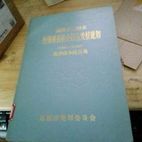 湖-南省岳阳市经济科技社会综合发展规划（1986-2000）模型技术报告集