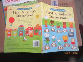 FIRST NUMBERS STICKER BOOK 7196