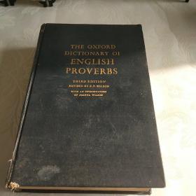 The Oxford Dictionary Of English Proverbs 牛津英语谚语词典