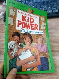 英文原版 Kid Power. Susan Beth Pfeffer