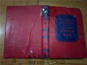 原版英法德意等外文 稀见  二战图史 1944年 PICTORIAL HISTORY OF THE SECOND WORLD WAR   VOL.2 1944年 16开硬精装