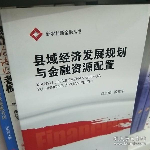 县域经济发展规划与金融资源配置