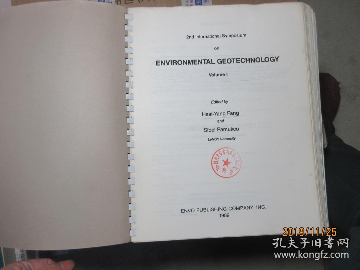 ENVIRONMENTAL GEOTECHNOLOGY VOL.1 7188