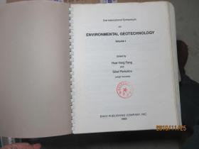 ENVIRONMENTAL GEOTECHNOLOGY VOL.1 7188