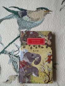 【现货】Kim 吉姆/基姆 Rudyard Kipling 拉迪亚德·吉卜林 everyman's library 人人文库 英文原版 布面封皮琐线装订 丝带标记 内页无酸纸可以保存几百年不泛黄