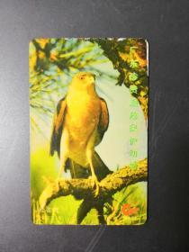 广东电话卡J97-27(5-2)（旧亚斯康卡）广东珍贵濒危保护动物—松雀鹰b