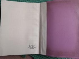 【老日记本】（32开精装空白日记本，1980年印制，内插多幅精美彩色照片）