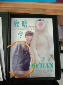 鹿晗官方限量版珍藏写真集【8张海报书签CV1张】看图