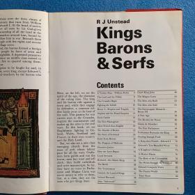 Kings Barrons and Serfs  :   a pictorial  history   1086-1300