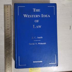 The western idea of law history of western ideas history of western legal thoughts 西方法律思想史 精装 英文原版 珍藏版