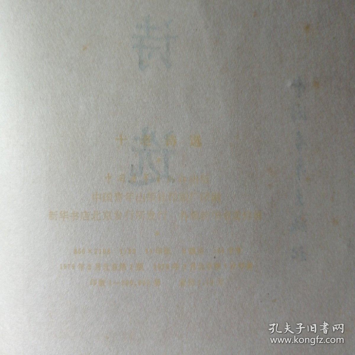 十老诗选