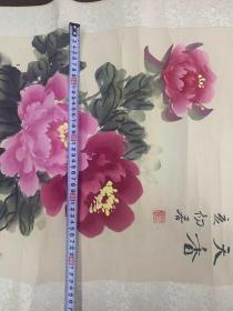 国色天香【保证手绘，保证老画】