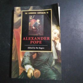 The Cambridge Companion to Alexander Pope