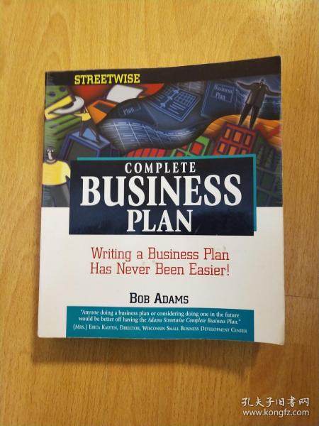 COMPLETE BUSINESS PLAN：writing a business plan has never been easier