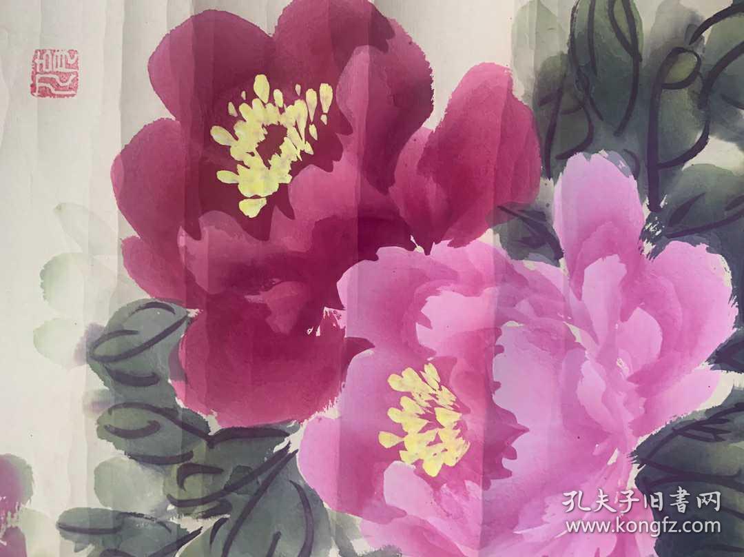 国色天香【保证手绘，保证老画】