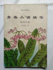 青春小语精华钢笔字帖