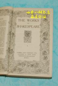 THE WORKS OF SHAKESPEARE (ONE-FOUR）莎士比亚全集 1-4卷【THE PEOPLE'S LIBRARY】人民图书馆书系之一种///孔网孤本