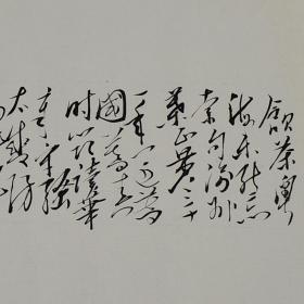 毛体书法 毛主席诗词《七律.和柳亚子先生》xd156