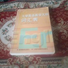 大学英语教学大纲词汇表