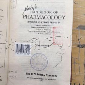 Mosby's Handbook of Pharmacology