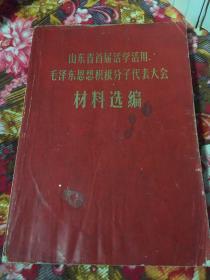 山东省首届活学活用毛泽东思想积极分子代表大会材料选编