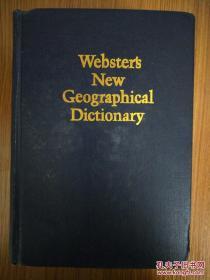 馆藏未阅  Websters New Geographical Dictionary