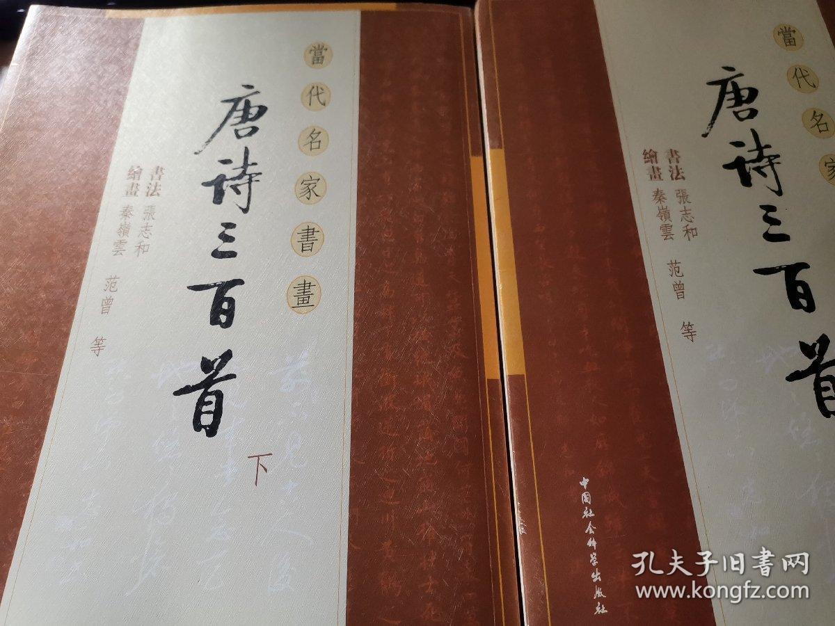当代名家书画唐诗三百首 上下册