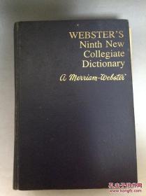 韦氏新大学词典 Webster\'s New Collegiate Dictionary