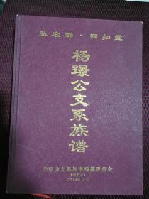 弘农郡四知堂《杨璟公支系族谱》内容丰富