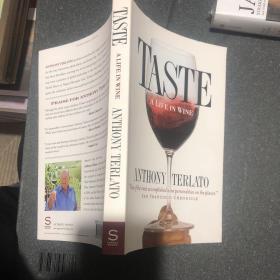 ◇英文原版书 Taste: A Life in Wine Paperback Anthony Terlato