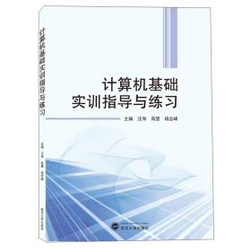 计算机基础实训指导与练习 汪海、高望、杨志峰 武汉大学出版社 9787307210561