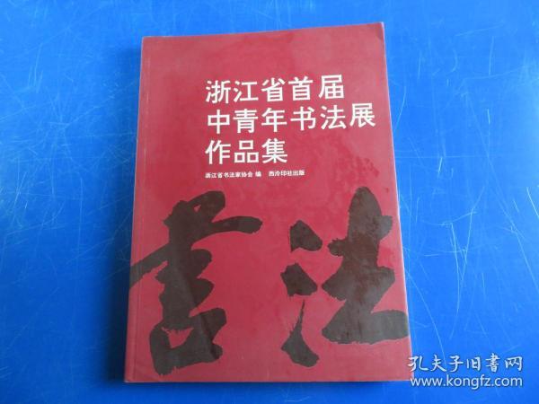 浙江省首届中青年书法展作品集