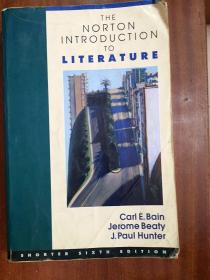 补图 美国进口原版 DICTIONARY  The Norton Introduction to LITERATURE  SHORTER  SIXTH EDITION